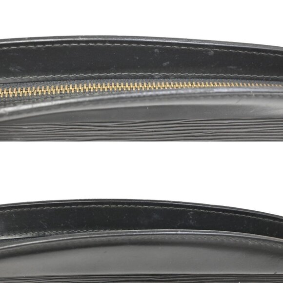 LOUIS VUITTON LV Trousse Crete Clutch Hand Bag Epi Leather Black M48402 02KB102 - Picture 11 of 16